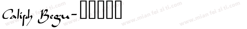 Caliph Regu字体转换